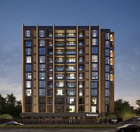 building-night-view-rustomjee-ashiana-juhu-mumbai-maharashtra-set-3